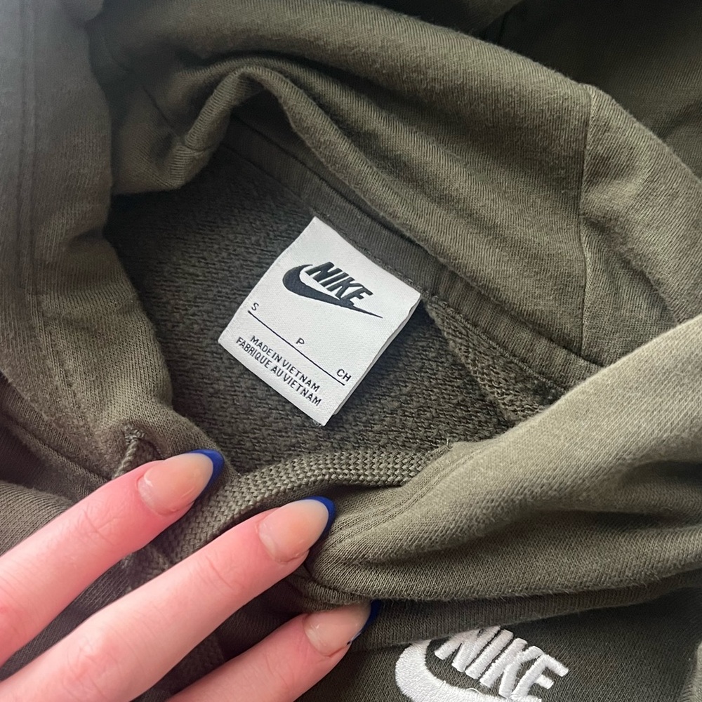 Forest green Nike hoodie - Picture 4 of 5